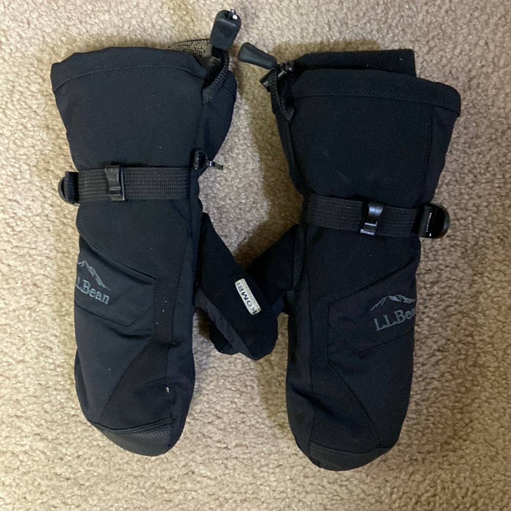 L.L.BEAN KOMBI GOR-TEX SNOW GEAR MITTENS GLOVES WOMENS SMALL